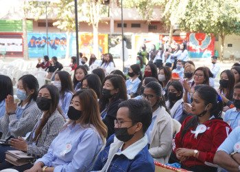 Freshers Day cum Advent Christmas held on 15th December 2021